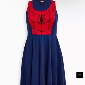 Torrid Marvel Spiderman Skater Dress PLUS **Halloween**